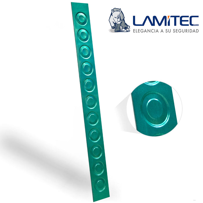 Lamitec Verde de Círculos 6pzas