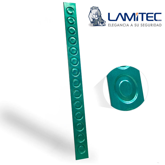 Lamitec Verde de Círculos 4pzas