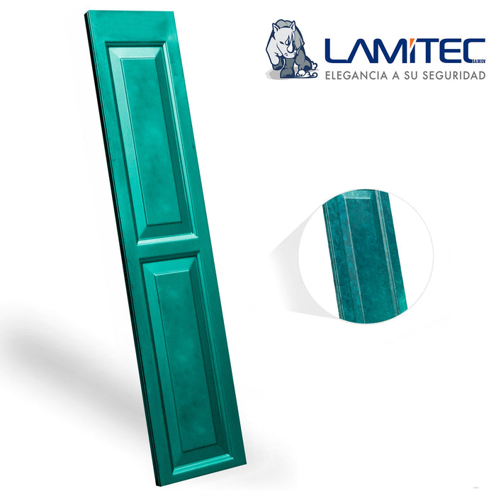 Lamitec Verde Rectangulo 4pzas