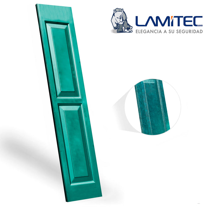 Lamitec Verde Rectangulo 4pzas