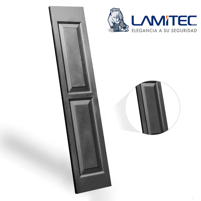 Lamitec Negra Rectangulo 4pzas