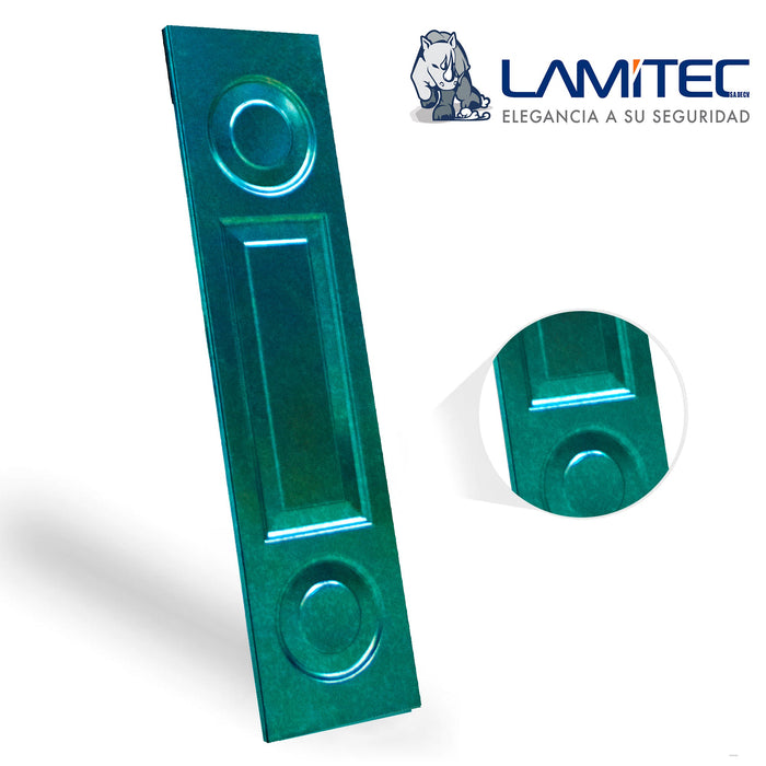 Lamitec Verde de Rectángulos y Circulos 4pzas