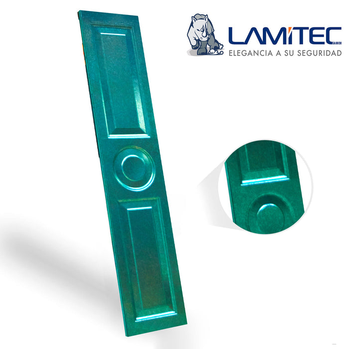 Lamitec Verde de Rectángulos y Circulos (6pzas
