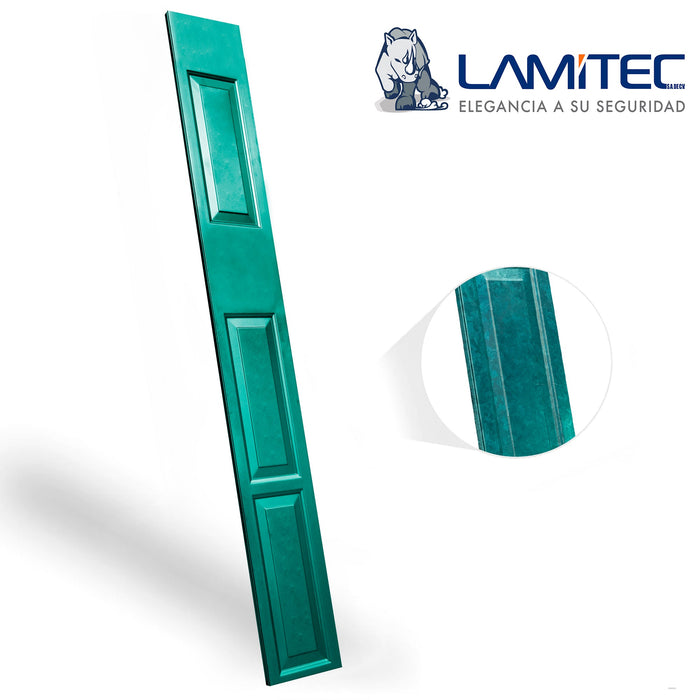 Lamitec Verde Rectangulo 6pzas
