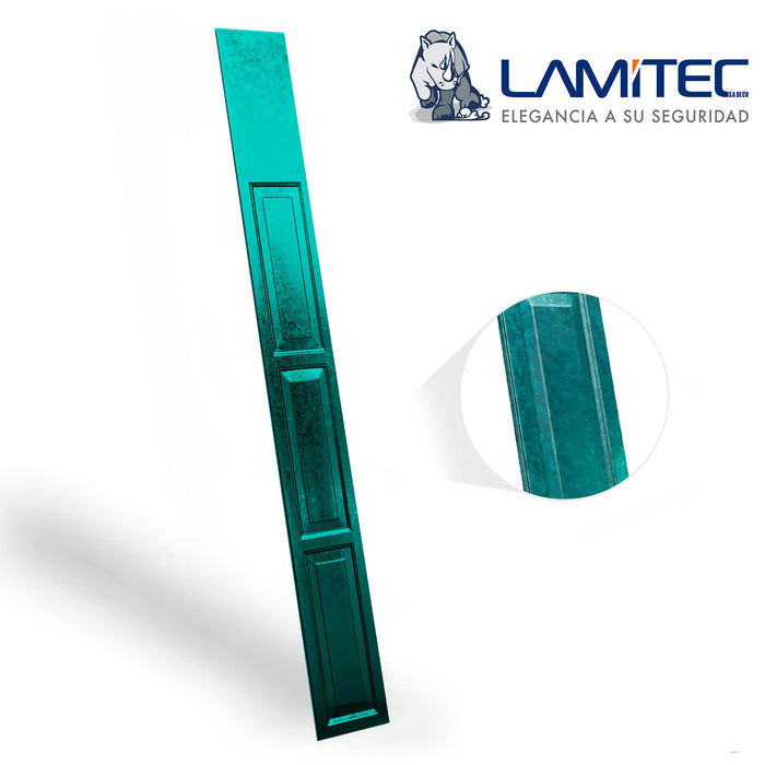 Lamitec Verde Rectangulo 4pzas
