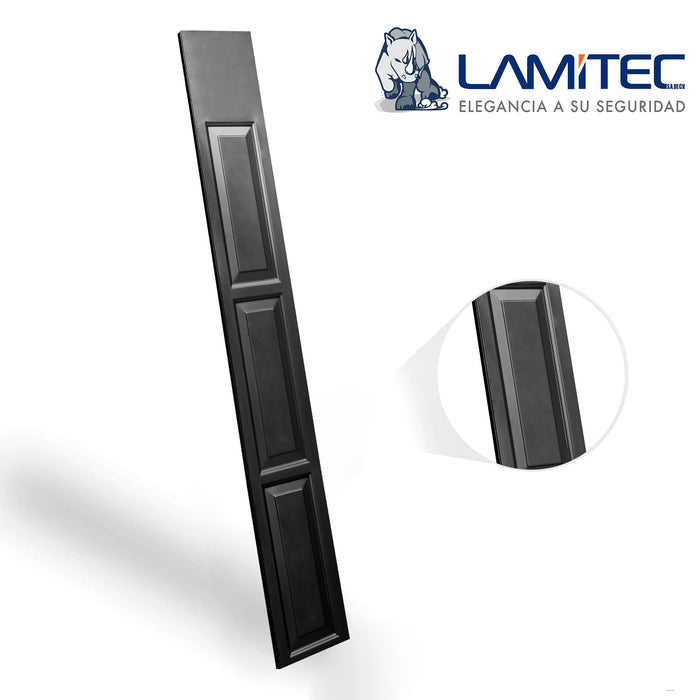 Lamitec Negra Rectangulo 4pzas