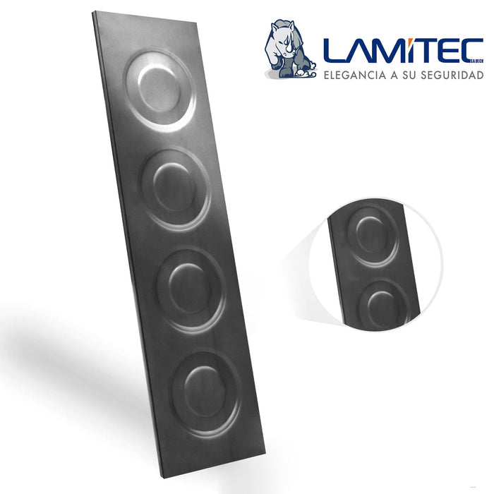 Lamitec Negro de Círculos 4pzas