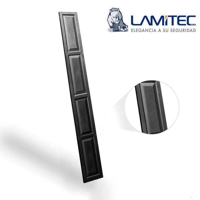 Lamitec Negra Rectangulo 6pzas