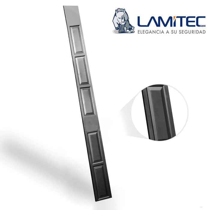 Lamitec Negra Rectangulo 4pzas