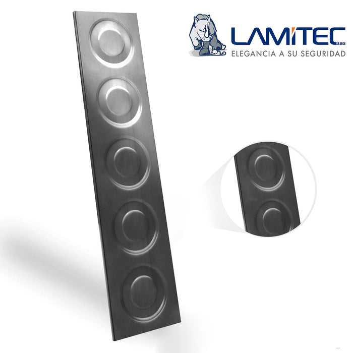 Lamitec Negro de Círculos 6pzas