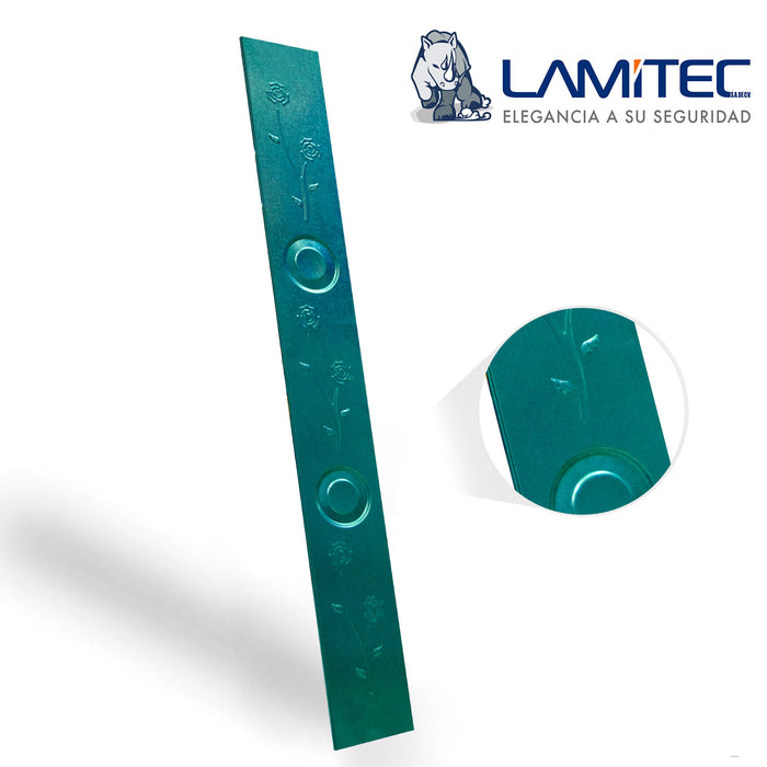 Lamitec Verde de Flores y Círculos 4pzas