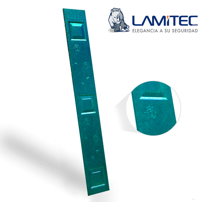 Lamitec Verde de Flores y Cuadros 6pzas