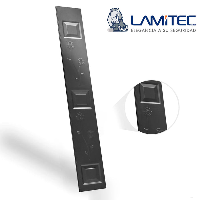 Lamitec Negro de Flores y Cuadros 6pzas