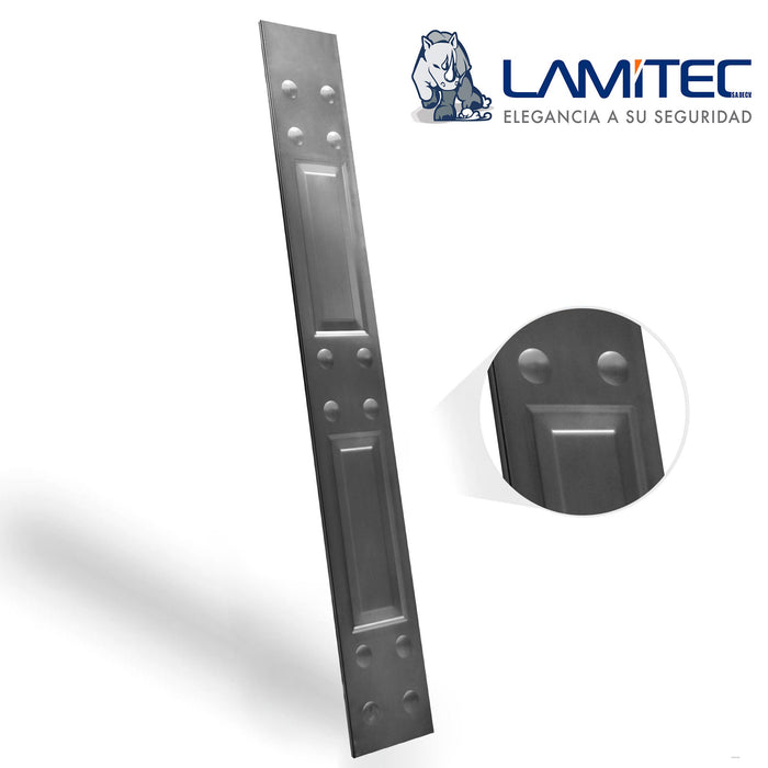Lamitec Negra de Rectángulo y Chapetones 6pzas