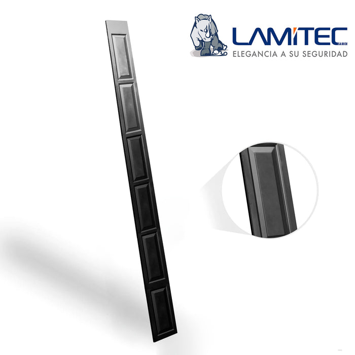 Lamitec Negra Rectangulo 4pzas