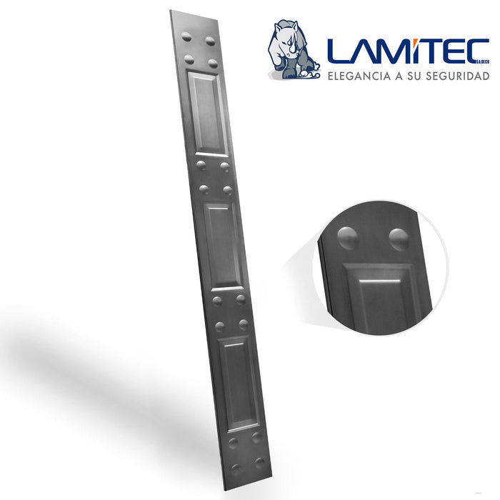 Lamitec Negra de Rectángulo y Chapetones 4pzas