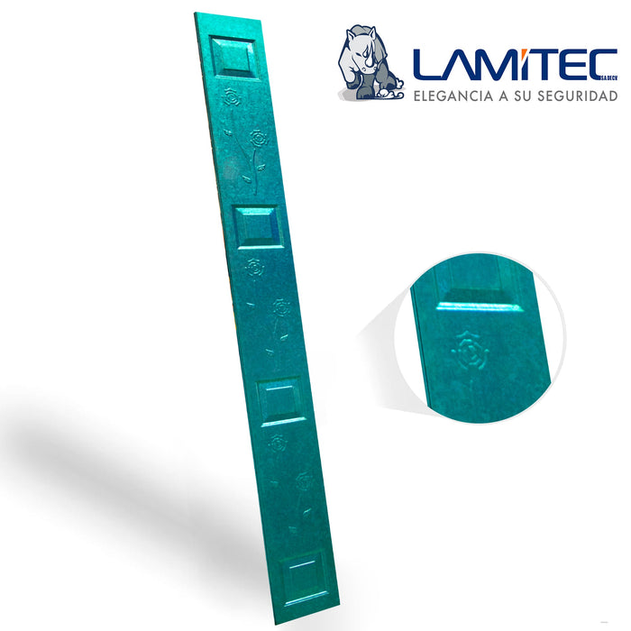 Lamitec Verde de Flores y Cuadros 6pzas