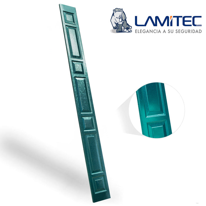 Lamitec Verde Cuadros y Rectángulos 4pzas