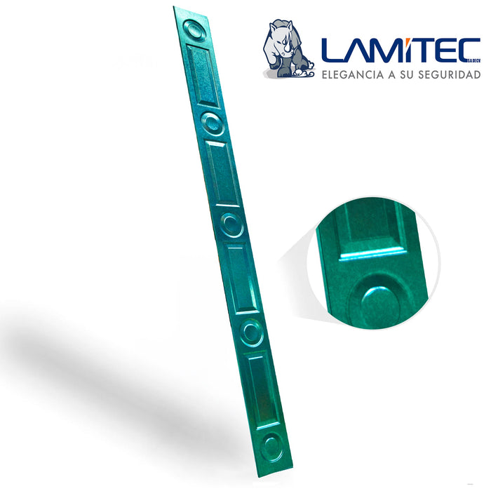 Lamitec Verde de Rectángulos y Circulos 4pzas