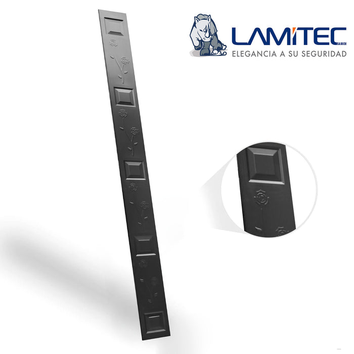 Lamitec Negro de Flores y Cuadros 6pzas