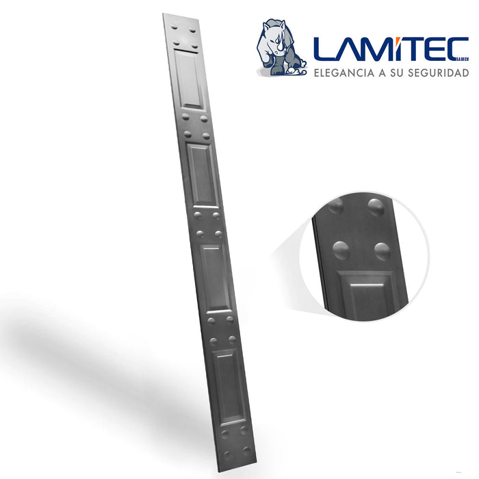 Lamitec Negra de Rectángulo y Chapetones 4pzas