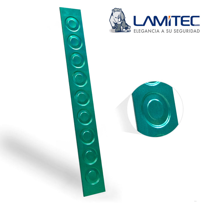Lamitec Verde de Círculos 6pzas
