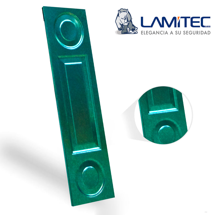 Lamitec Verde de Rectángulos y Circulos 3pzas