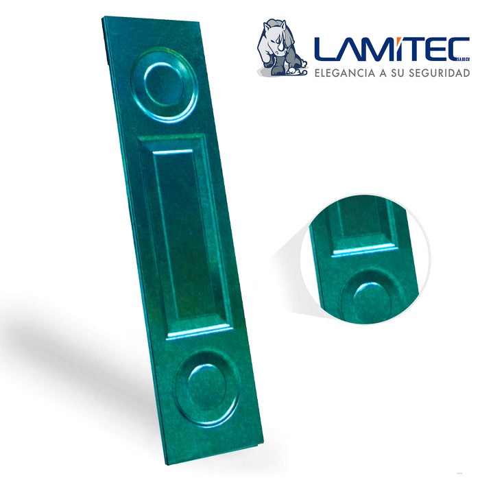 Lamitec Verde de Rectángulos y Circulos 3pzas