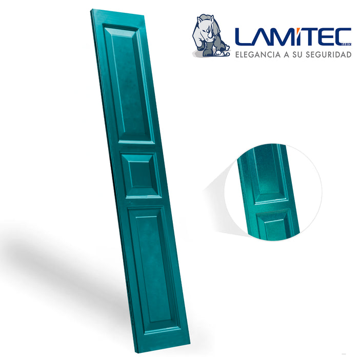 Lamitec Verde Cuadrados y Rectángulos 3pzas