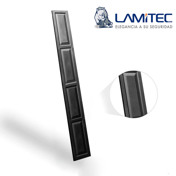 Lamitec Negra Rectangulo 3 pzas