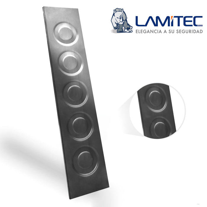 Lamitec Negro de Círculos 3 pzas