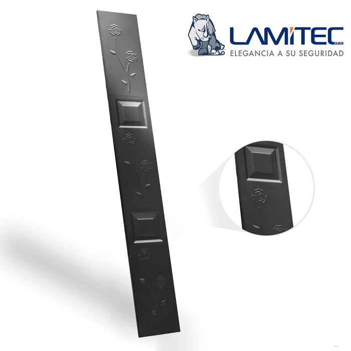 Lamitec Negro de Flores y Cuadros 3 pzas