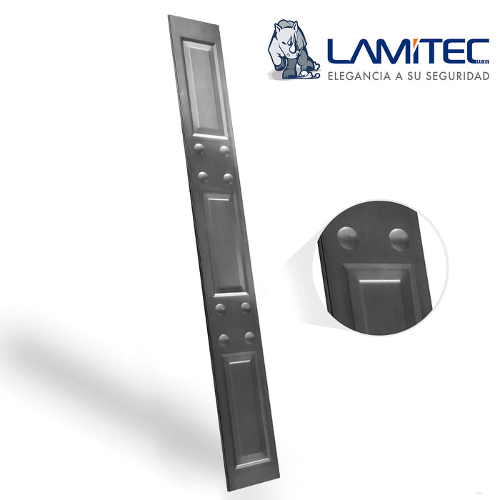 Lamitec Negra de Rectángulo y Chapetones 3 pzas