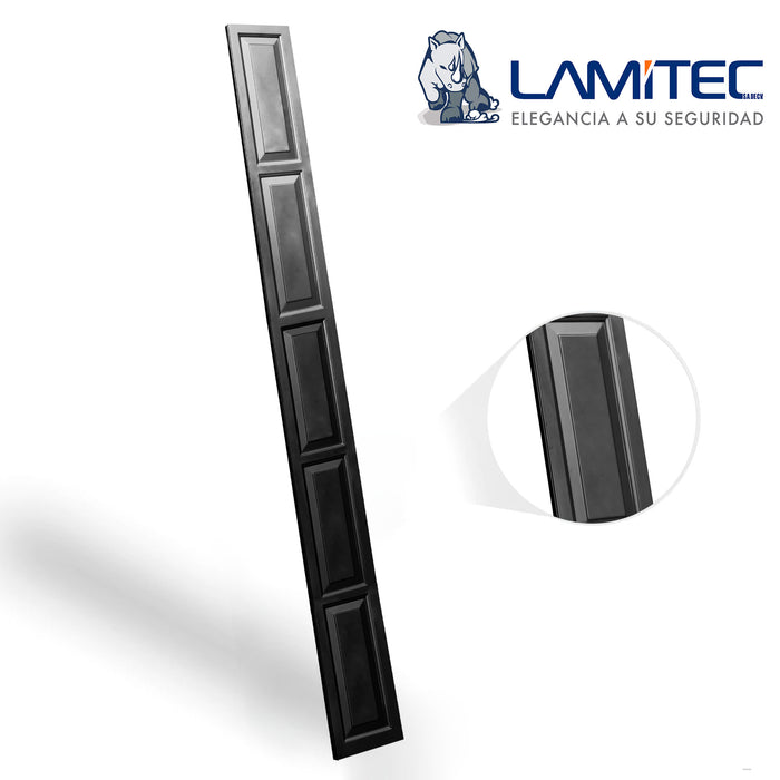 Lamitec Negra Rectangulo 3 pzas
