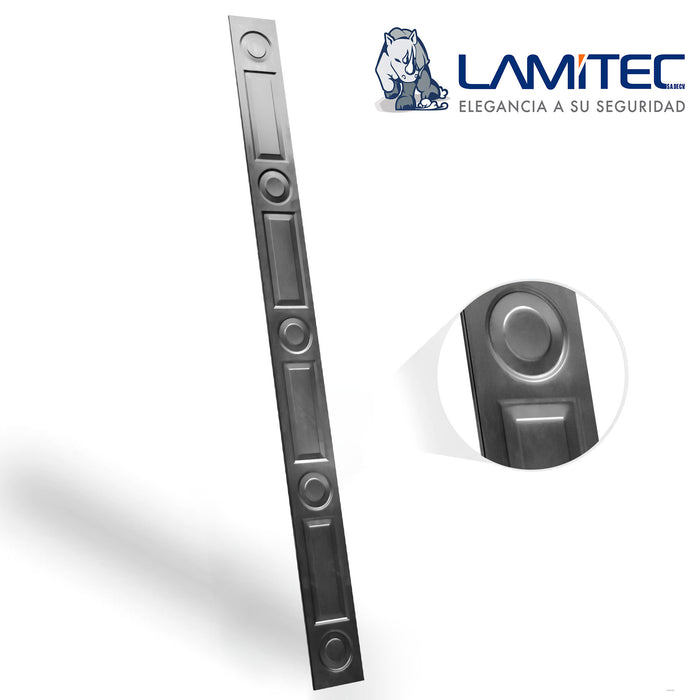 Lamitec Negra de Rectángulos y Circulos 3 pzas