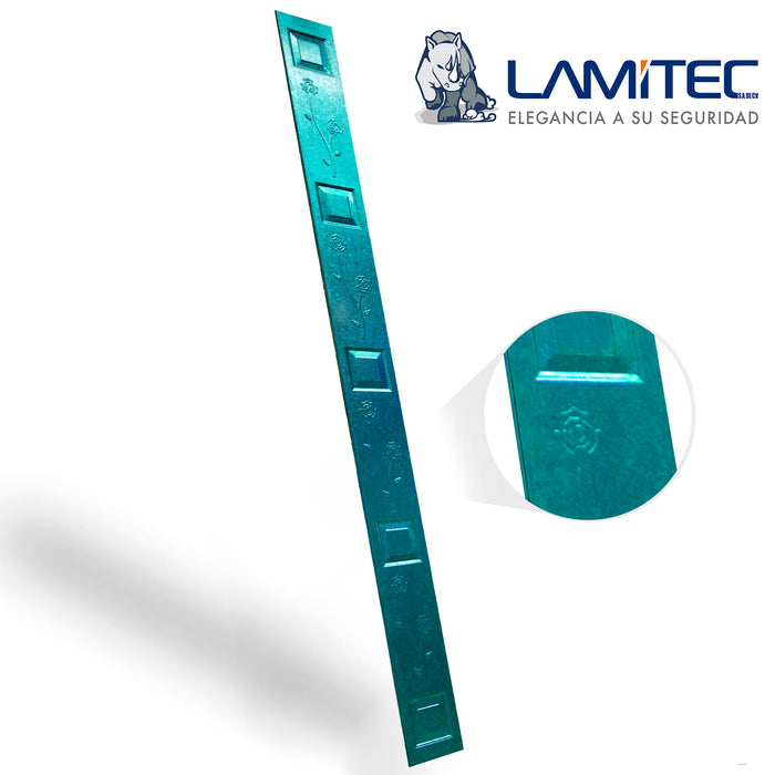 Lamitec Verde de Flores y Cuadros 3pzas