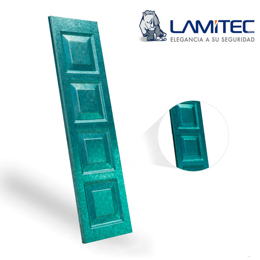 Lamitec Verde  Cuadros 6pzas